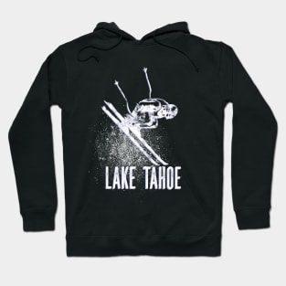 Lake Tahoe Downhill Ski Mountain Resort Vintage Skier Gift Hoodie